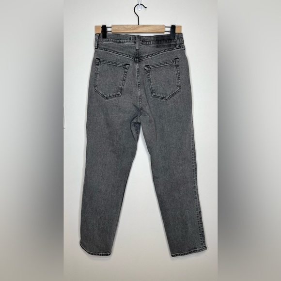 Abercrombie & Fitch Curve Love Ankle Straight ultra High rise jeans , sz 29 - Picture 2 of 5